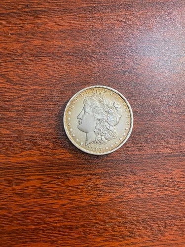 1897-O Morgan Silver Dollar AU About Uncirculated Better Date Raw - Lot #10