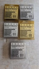 Lot of 4 Brand New General Electric Double Pole 20A Circuit Breakers THQP 