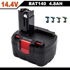 4.8Ah 14.4Volt Ni-Mh Battery for Bosch BAT040 BAT140 BAT038 BAT041 BAT159 BAT159