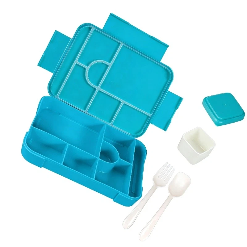 Kids Storage Container Leak Resistant Multi Section Design For Travel