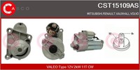 Casco Starter 2 KW FüR Renault 19 II 1.7 Kangoo Express D 65 1.9 Volvo V40