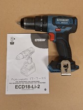 Erbauer EXT 18V Cordless Combi Drill ECD18-Li-2 Body Only VGC