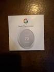 Google Nest Smart Thermostat 4th Generation G4CVZ - Brand New And Sealed