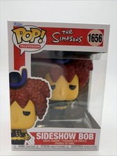 Funko Pop Simpsons - Sideshow Bob - Figura Vinilo - #1656 Con Protector Pop