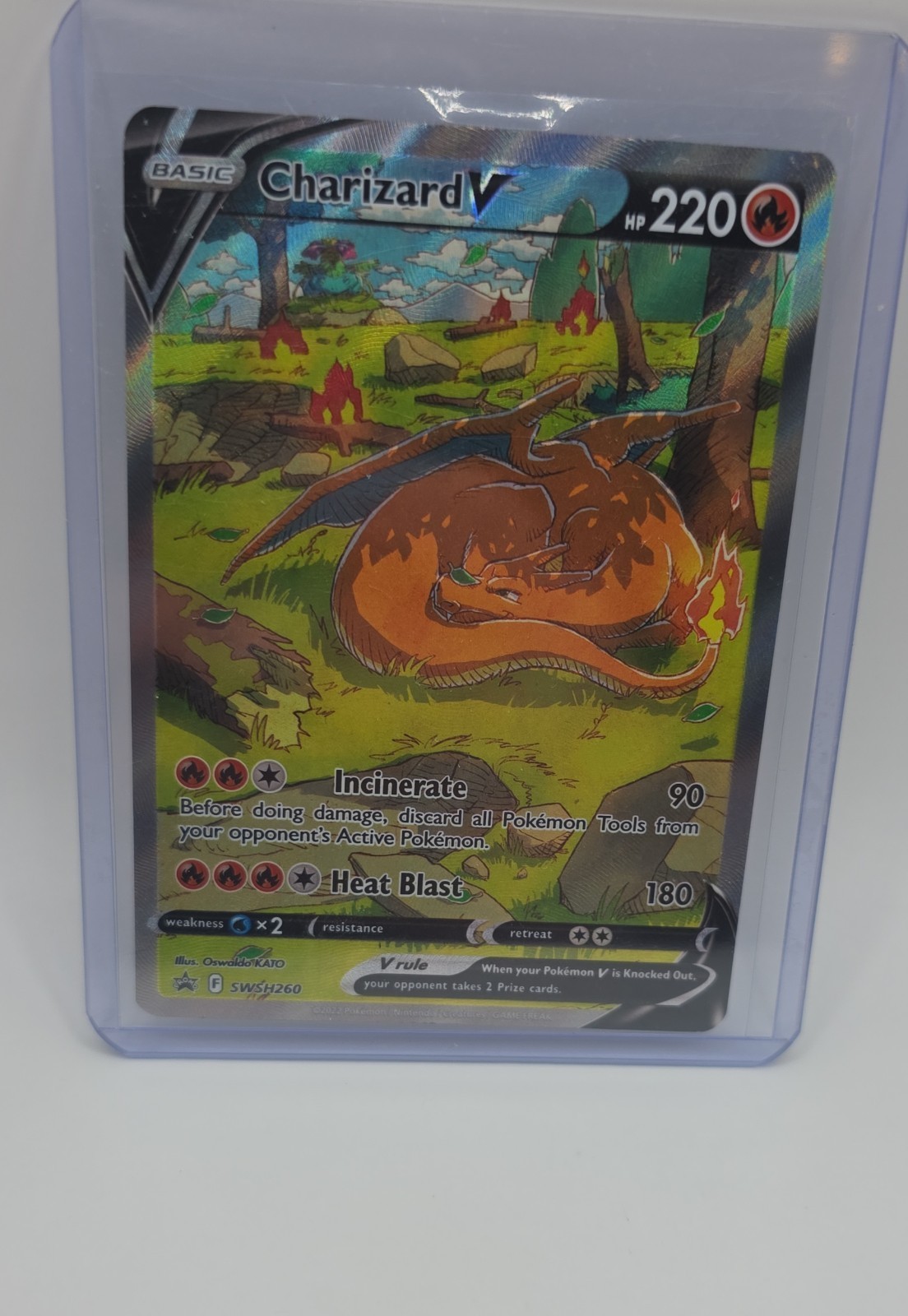 Charizard V SWSH260 SWSH: Sword & Shield Promo Cards Holo
