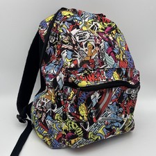 Zaino Marvel Comics borsa libro AOP Avengers Iron Man Hulk America Thor vintage