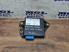 UNIDAD MÓDULO CONTROL SUSPENSIÓN AMORTIGUADORES MASERATI GHIBLI M157 67000986 2013-2020