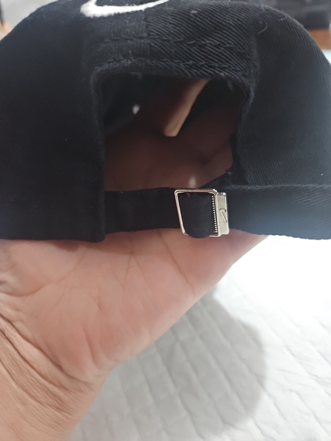 Nike Black Baseball Cap Adjustable Strap - image 6