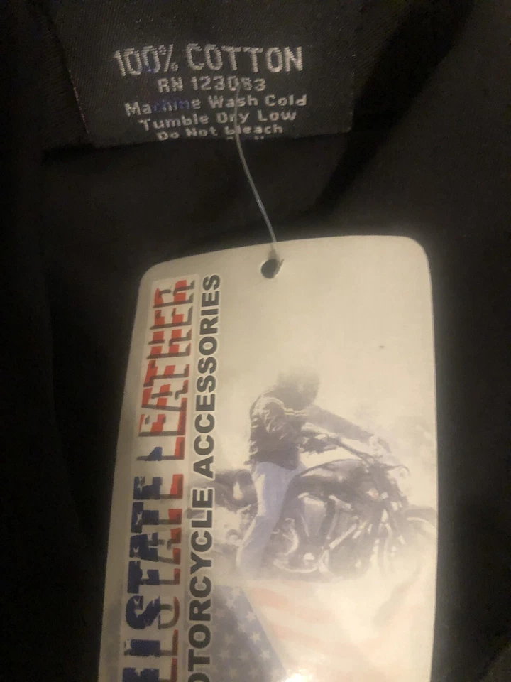 Allstate Collection Motorcycle Vest Black Size L - Image 3 of 4