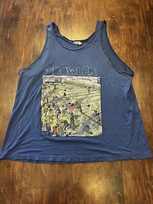 VTG The Bowler Sz XL John Holladay: 1991 ART Tank Top SSI Tag Sleeveless