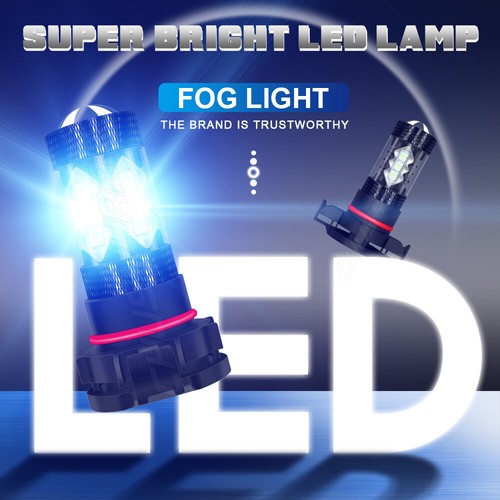 For Silverado 2500 HD 3500 HD 2007-2019 H16 5202 LED Fog Light Lamp Bulbs 8K - Bild 5 von 10