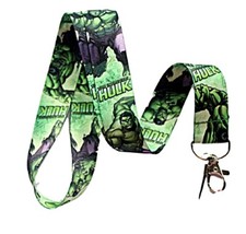 The Incredible Hulk Superhero Lanyard ID Holder Keychain