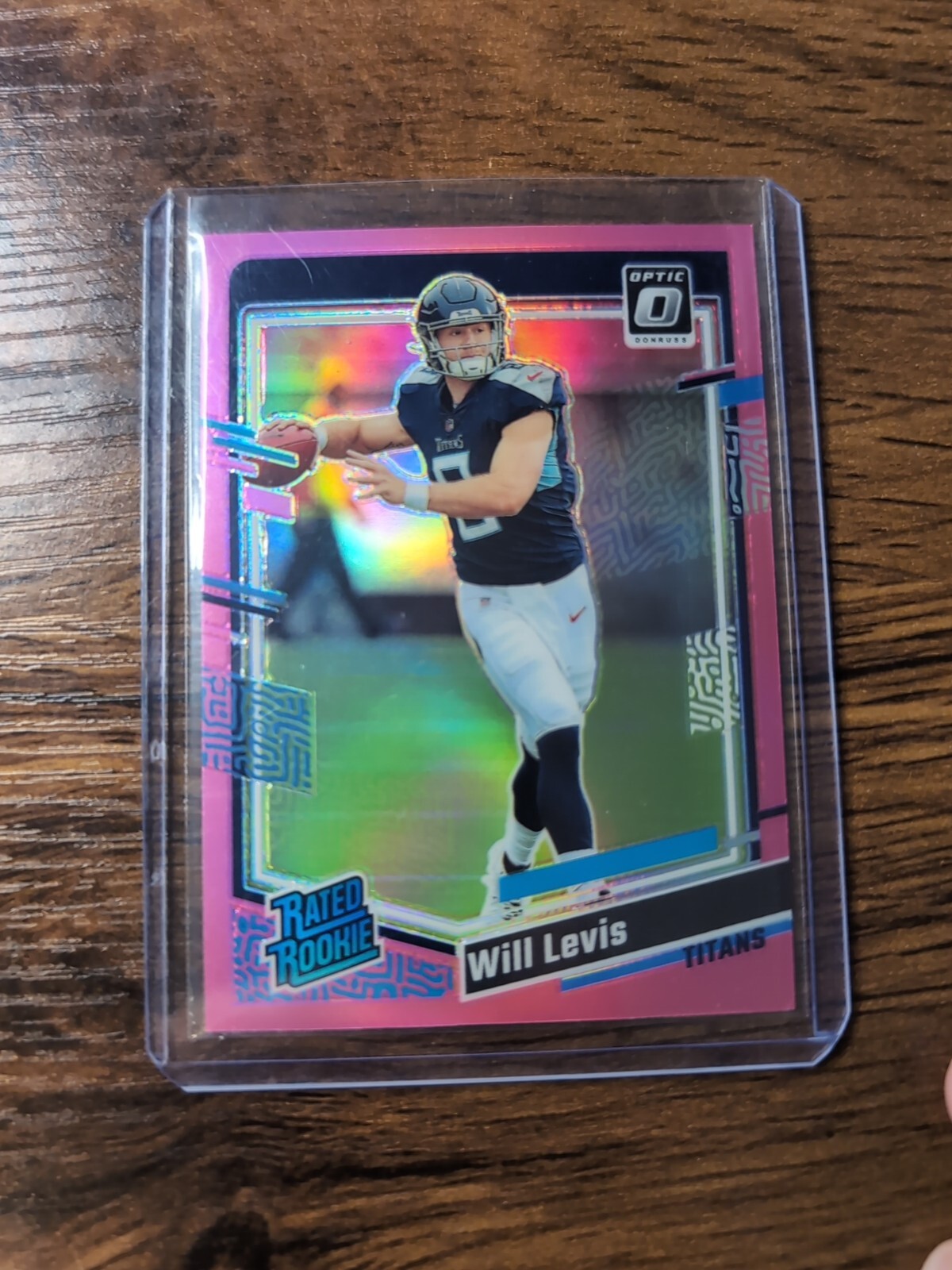 2023 Donruss Optic Will Levis Pink #298 Titans Rookie RC