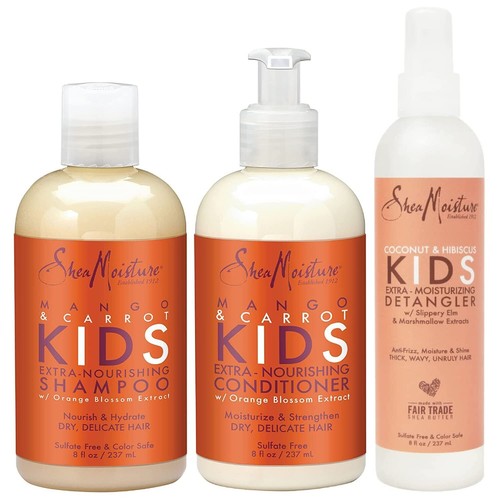 Sulfate & Paraben-Free Kids Shampoo, Conditioner & Detangler - Age-Friendly Care - Picture 3 of 11