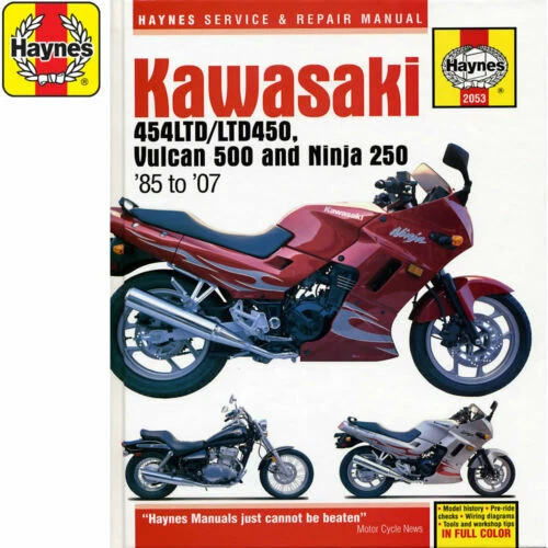 Kawasaki Motorcycle Service & Repair Manuals 500