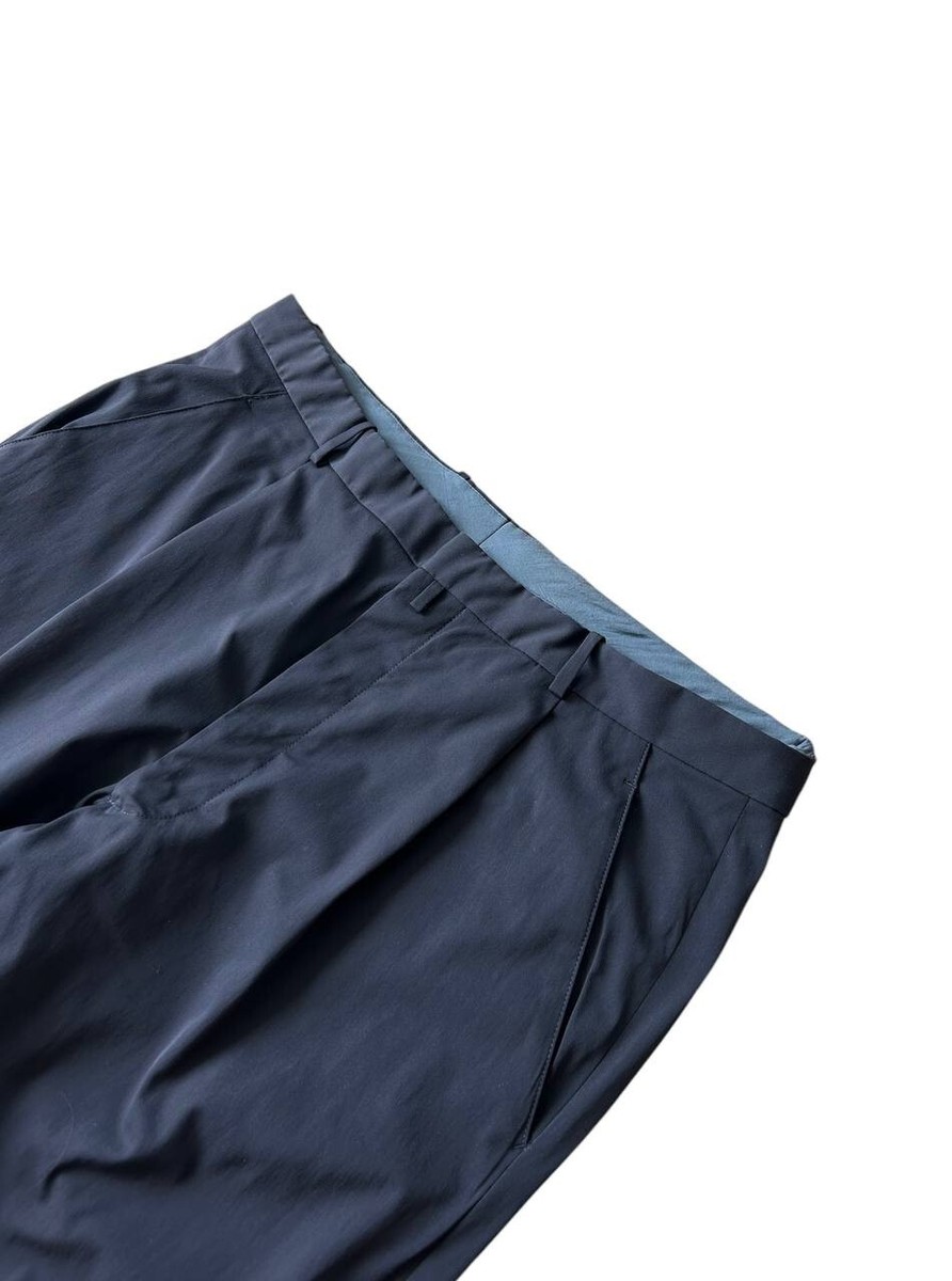 Jil Sander 00's Raf Simons era nylon trouser pants gray