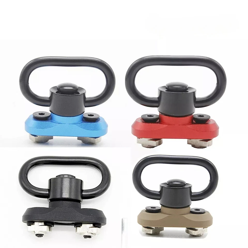 1.25inch Sling Swivel Mount Attachment for Mlok Rail Rifle Sling Adapter - Image 2 of 4