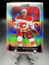 2021-22 O-Pee-Chee Platinum - #9 Andrew Mangiapane Rainbow Flames 