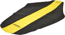 SDG 9-Pleat Yellow/Black Gripper Seat Cover (96325YK)