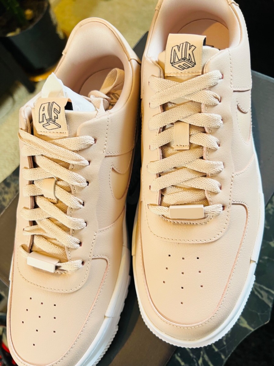 nike air force pixel particle beige
