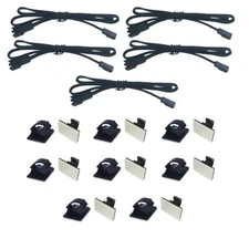 20 Inches Extension Cable 22 Awg Male To Female Only For Under Cabinet Lighting 