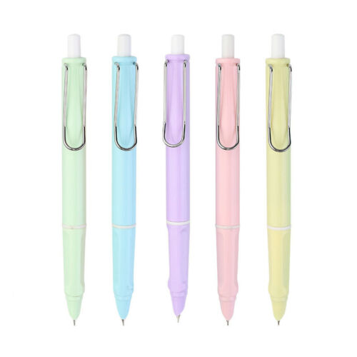 NEUF stylo plume rétractable en plastique type presse stylos à encre Mmfi - Photo 3/27