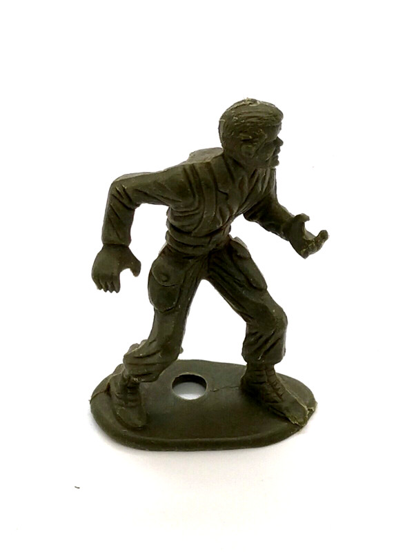 Vintage MPC Ring Hand Toy Soldier Plastic 1/32 Green 