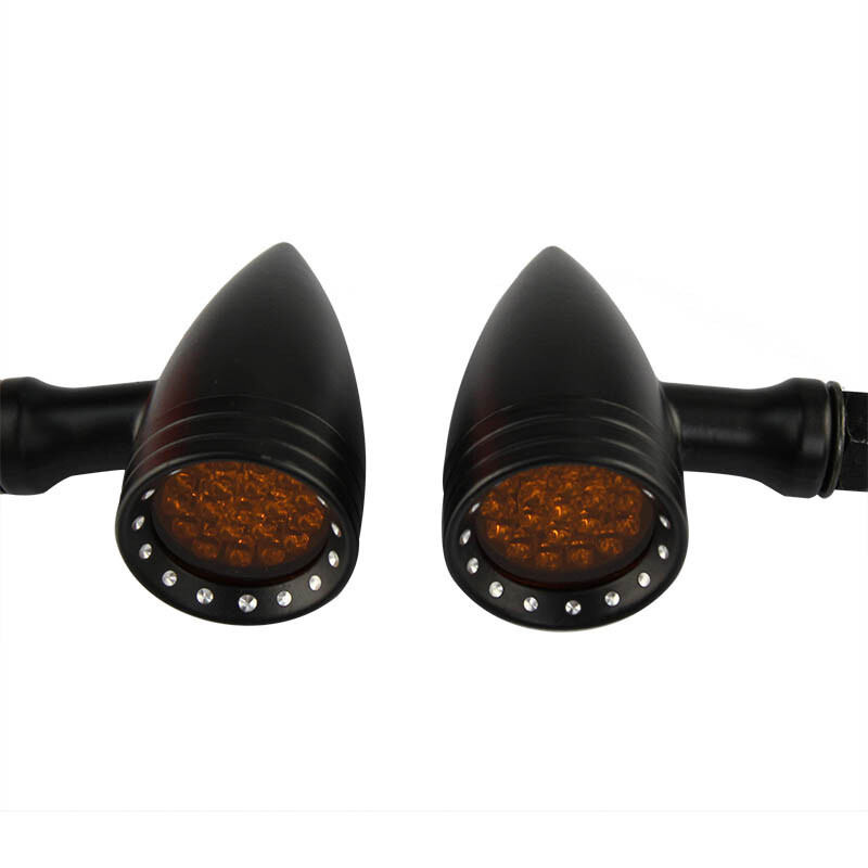 DREAMIZER Motorcycle Bullet Turn Signals Light LED