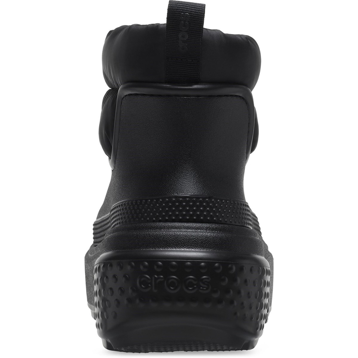 Womens Crocs Boots Stomp Puff Classic Platform Fashion Heels