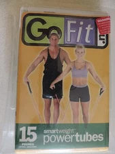 Go Fit Resistance Power Tube Band, 15 Pounds by GoFit