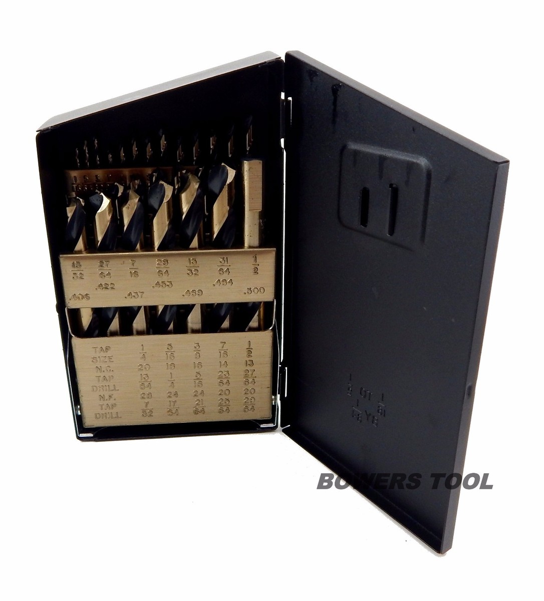 Set De Forets étagés Drill Hog – 29 Pièces, M7, Garantie à Vie, Fabriqué Aux USA !