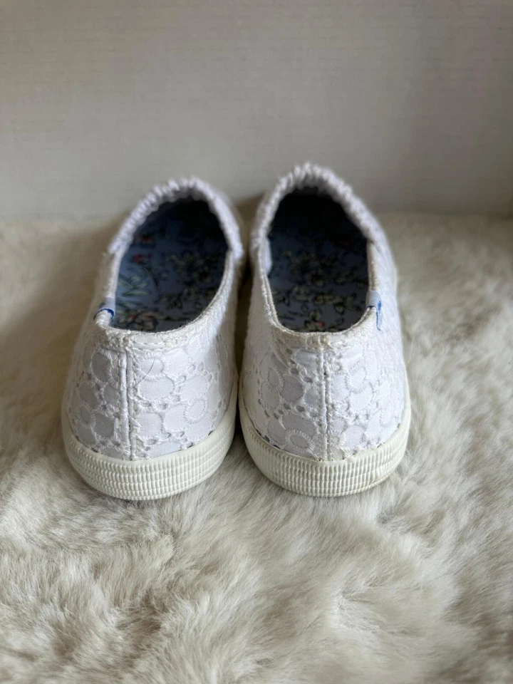 Zapatos sin cordones Rocket Dog Clea bonitos pétalos para mujer talla 10 blancos mocasines cómodos Foto 4 de 4