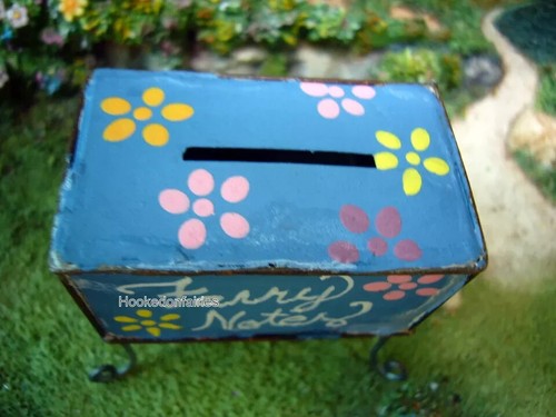 Miniature Fairy Notes functional Wish Box Fairy Garden Dollhouse Mailbox fairies - Picture 4 of 4