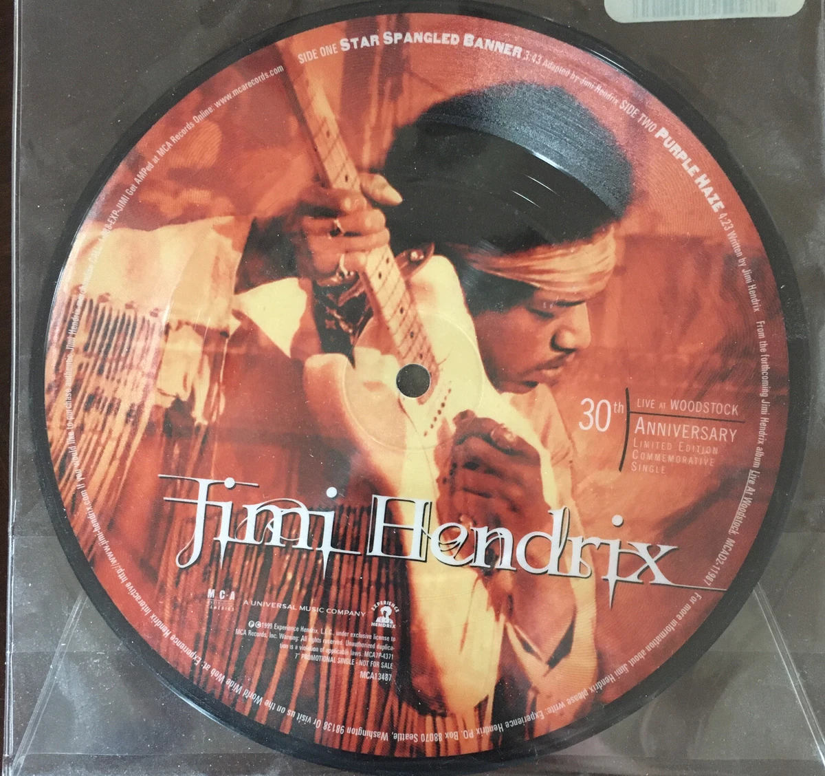 Jimi Hendrix Picture Disc Vinyl Records for sale | eBay