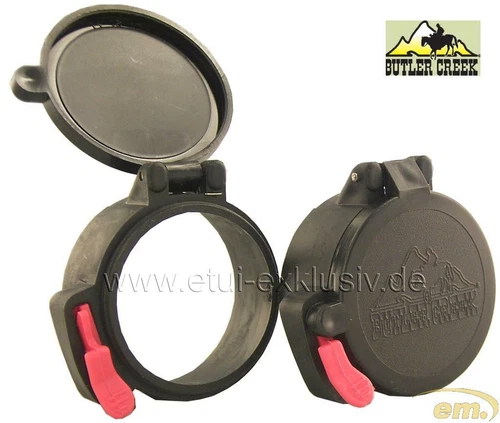 scope lens cover Butler Creek, Flip Open
