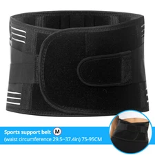 Adjustable Lower Back Brace Lumbar Support Waist Belt for Men Women Pain Relief