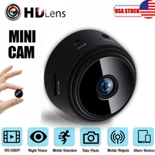 Mini Camera Wireless Wifi IP Home Security 1080P Record DVR Night Vision Remote