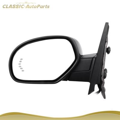 For 07-13 GMC Chevy Memory Arrow Light L Side Mirror Power Heated Puddle Light