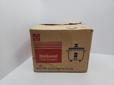 Vintage National Rice-O-Mat Rice Cooker SR-10F 5 Cup | RARE | Tested 