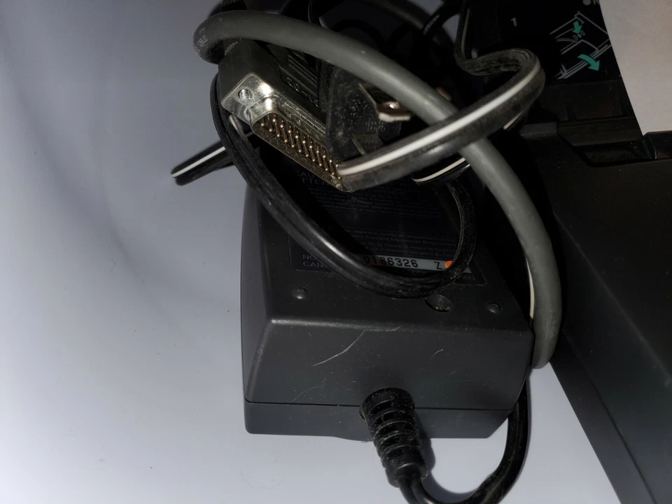 Impresora PC a color Canon BJC-70 Windows 3.1 y 95 con alimentación y paralelo Foto 4 de 4