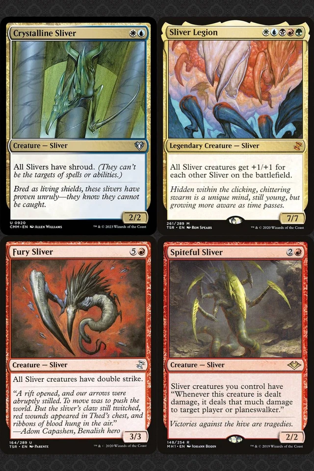 SLIVER Ultimate Edition Commander Deck Magic MTG EDH Sliver Overlord Alt - Image 4 of 4