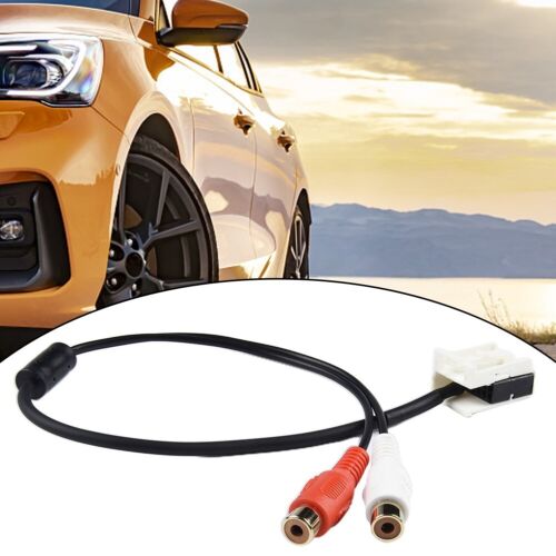 Premium RCA Audio Cable For For BMW E60 525i 530i 540i Car Audio System - Zdjęcie 1 z 13