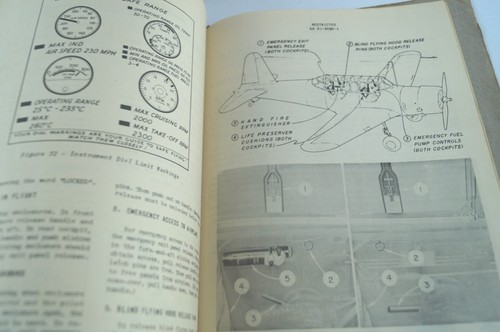 Consolidated Vultee Pilot's Flight Operation Instructions Army BT-13B-VU C252B - Picture 9 of 14