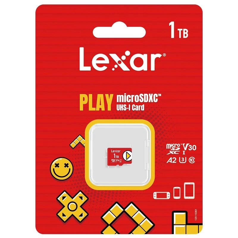 Lexar Play 1TB MicroSD SDXC UHS-I Memory Card Nintendo Switch Up To 150MB/s-UK - Image 4 of 4