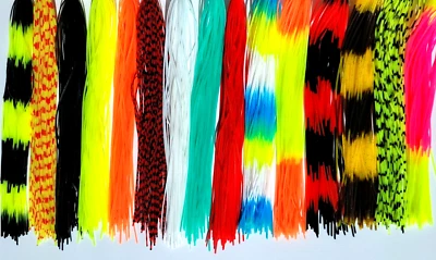 BIG HIT FLY CO RUBBER SILICONE LEGS - Fly Tying Materials - 15 COLORS - Sili Legs - NEW!