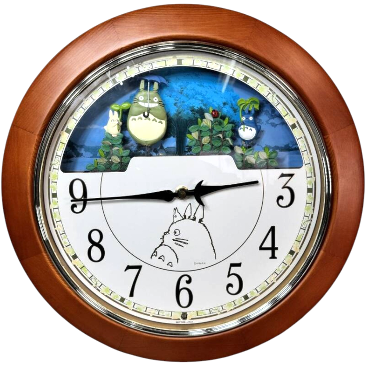 Studio Ghibli My Neighbor Totoro Pendulum Clock Rhythm Japan Anime