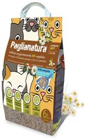 Paglianatura Katzenstreu Camomilla 2 4 KG/6 LT Klumpend Natur
