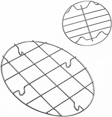 #ad 2 Pieces 304 Stainless Steel Cooling Racks Roasting Rack Multi Purpose Cooking $13.86