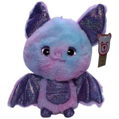 Landahl & Baumann Süße Glitzer-Fledermaus, lila Kuscheltier 18cm Neu