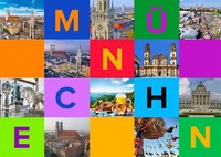 Fotomagnet Magnet Souvenir Magnet Karlsplatz Marienplatz - MüNchen Germany